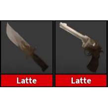 Latte set (Latte gun and Latte knife