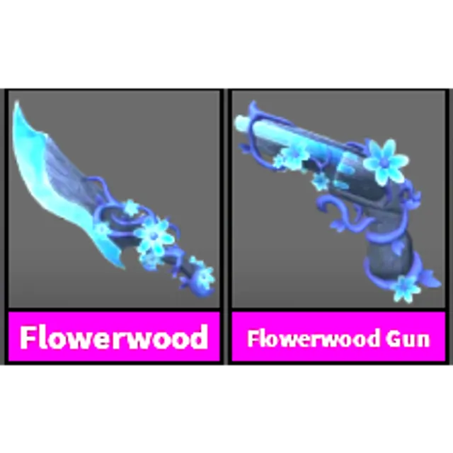 MM2| Flowerwood set - Murder Mystery 2 Game Item - Gameflip