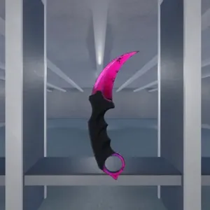 Rose fade karambit