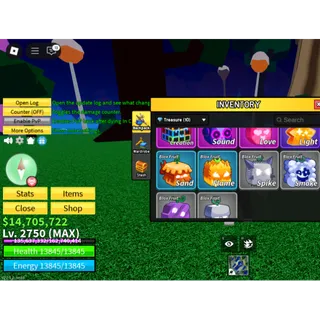 Blox Fruit Lvl 2800|Godhuman+Buddha Fruit