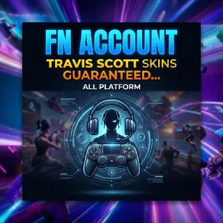 Fortnite Account Travis Scott %100 | Full Access