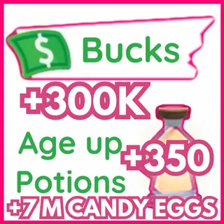 ADOPT ME +7M CANDY EGGS +400 AGE POTIONS +260K BUCKS💸Full Access 🗝️