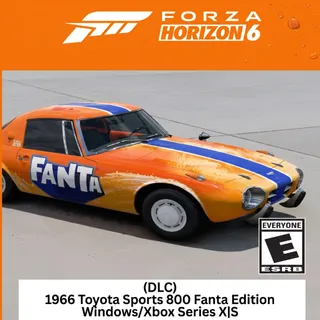 Forza Horizon 6 DLC 1966 Toyota Sports 800 Fanta Edition