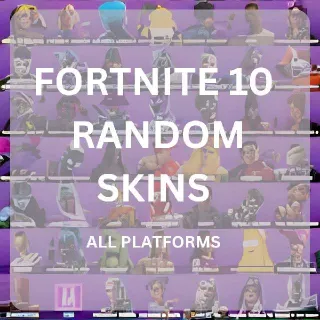 FORTNITE RANDOM +10 SKINS