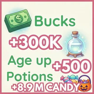 ADOPT ME +8.9M CANDY EGGS +500 AGE POTIONS +300K BUCKS💸Full Access 🗝️
