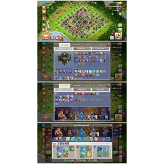Clash of Clans Th17 |5 workers|Heros 27 26 43