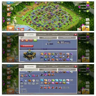 Clash of Clans Th17 ➤HEROES 51 51 33 23 13