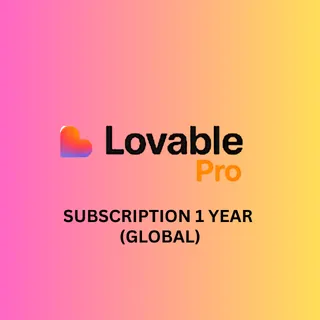 Lovable Pro Subscription 1 Year (Global)