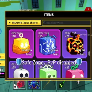 Blox Fruit Lvl 2800 +Buddha Fruits