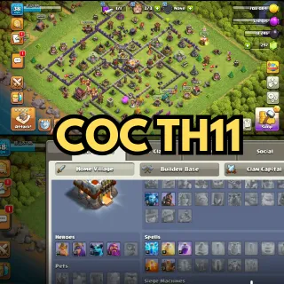 Clash of Clans TH11 ~Instant Delivery
