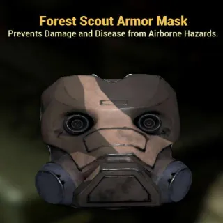 Forest Scour Armor Mask