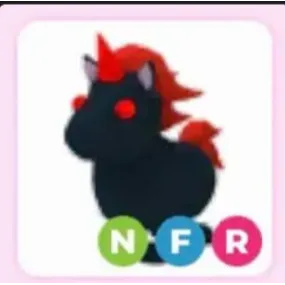 ADOPT ME! NEON EVIL UNICORN