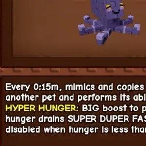 HYPER HUNGER MIMIC OCTOPUS 15 SEC NO TOY - Grow a Garden