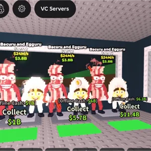 3x Egguru and Bacuru