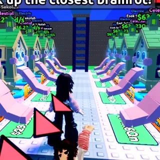 1x Esok Sekolah Celestial Electric 636 Qd/s - Escape The Tsunami For Brainrots!