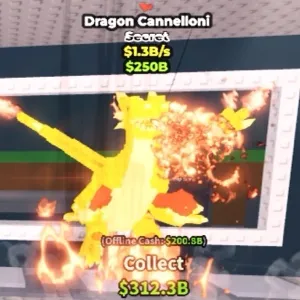 🐉 Dragon Cannelloni 1.3 B/S - Steal a Brainrot