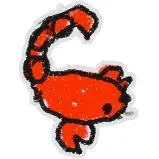 BSS: scorpion sticker