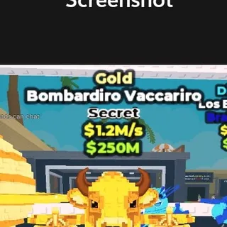 Gold Bombardiro Vaccariro