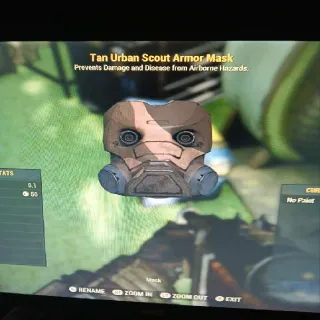 Tan Urban Scout Mask