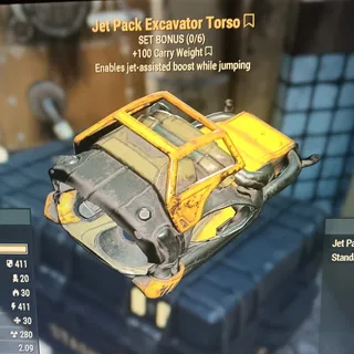 Jetpack excavator torso 