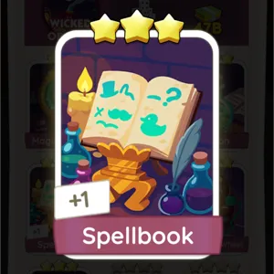 Spellbook Monopoly Go