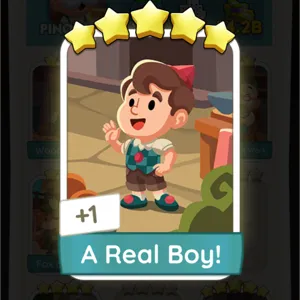 A Real Boy! Monopoly Go