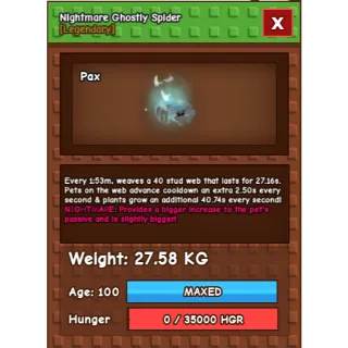Gs ghostly hatched spider quitting price