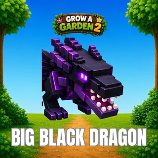 Big Black Dragon | Grow a Garden 2