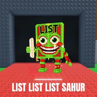 List List List Sahur