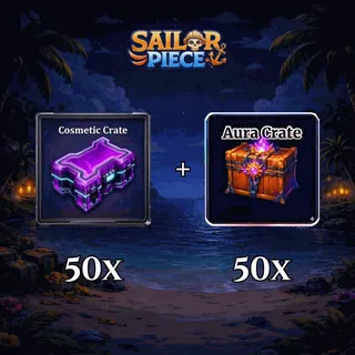 Cosmetic Crate + Aura Crate 