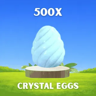 500x Crystal egg