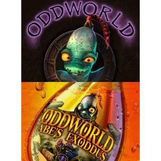 Oddworld: Abe's Oddysee + Abe's Exoddus (2 games)