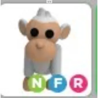 NFR Albino Monkey - Neon Fly Ride | Adopt Me! Fast & Safe Delivery