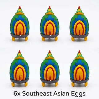 Southeast Asian Eggs X 6