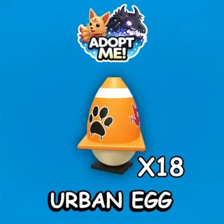 18x Urban Eggs - Roblox Adopt Me