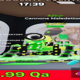 Toxic Cannone FORTNITE
