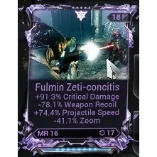 Great Fulmin Riven (MR 16)