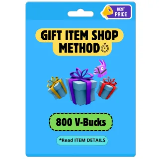 800 V-BUCKS GIFTING FORTNITE
