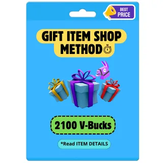 2100 V-BUCKS GIFTING FORTNITE