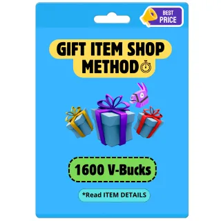 1600 V-BUCKS GIFTING FORTNITE