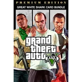 Grand Theft Auto V: Premium Edition & Great White Shark Card Bundle