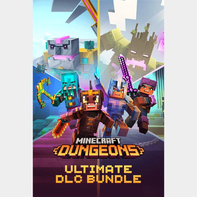 Minecraft Dungeons Ultimate Dlc Bundle Windows 10 Other Games Gameflip