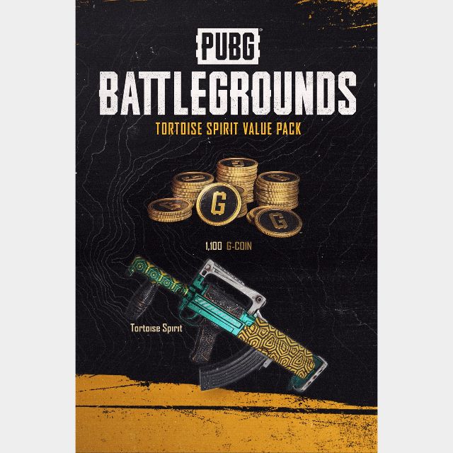 PUBG Tortoise Spirit Value Pack (1,100 GCoin) XBox One Games