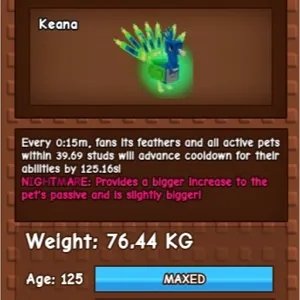 15s Nightmare Peacock