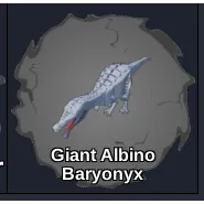 Giant Albino Bary | Dinosaur Sim