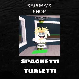 SPAGHETTI TUALETTI | 60 M/S