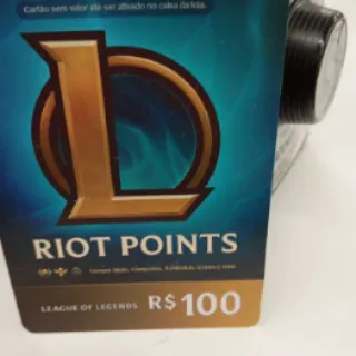 R$100.00 Riot Points