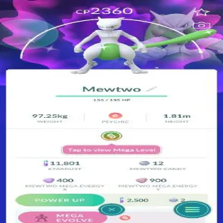 Shiny Mewtwo