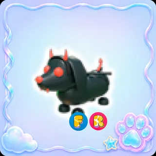 Halloween Evil Dachshund FR