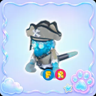 Pirate Ghost Capuchin Monkey FR - Adopt Me